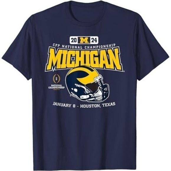 Brooke
B Other - Michigan Wolverines 2024 CFP Champions Football Unisex T-Shirt